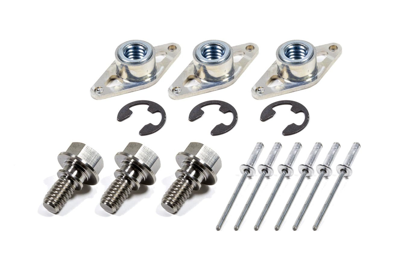 Triple X Race Components  Wheel Cover Retainer Kit 1-3/8 TI Bolt 3-Pack  TXRSC-WH-7841