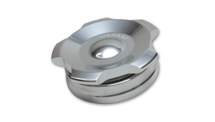 Vibrant Performance Polished Alum Fill Cap w/ Alum Welld Bung 2.75i MPN VIB11294