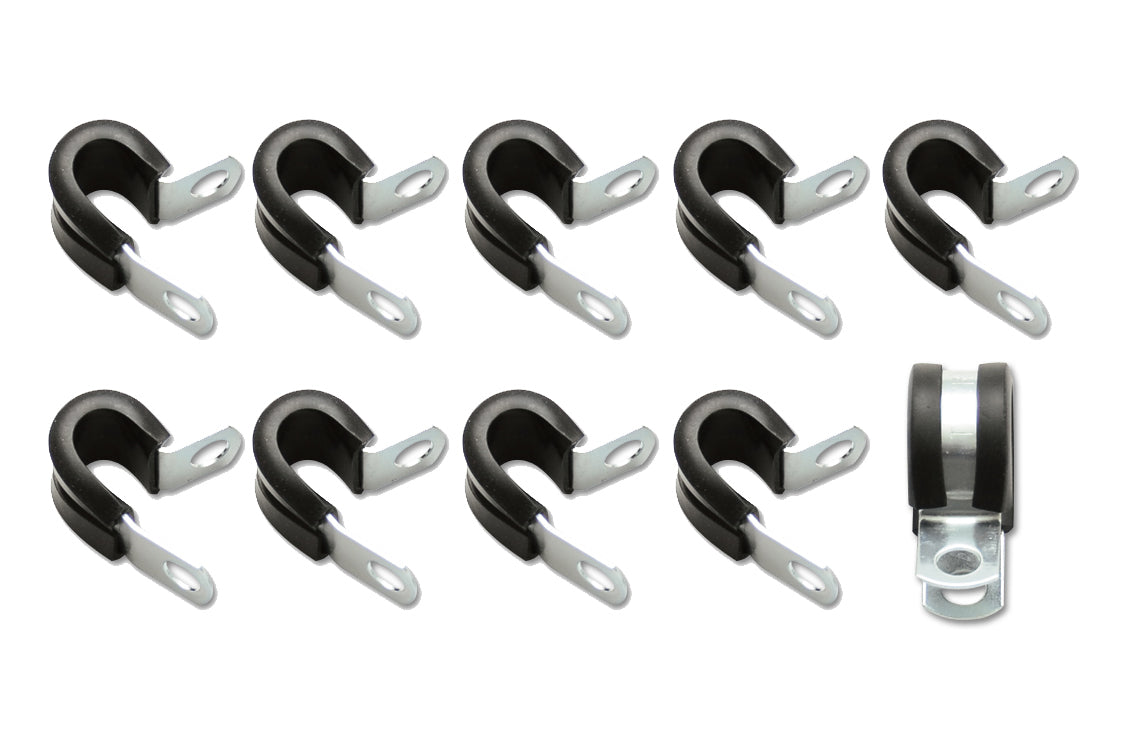 Vibrant Performance  Cushion Clamps for 1/2in (-8AN) Hose - Pack of 10  VIB17192