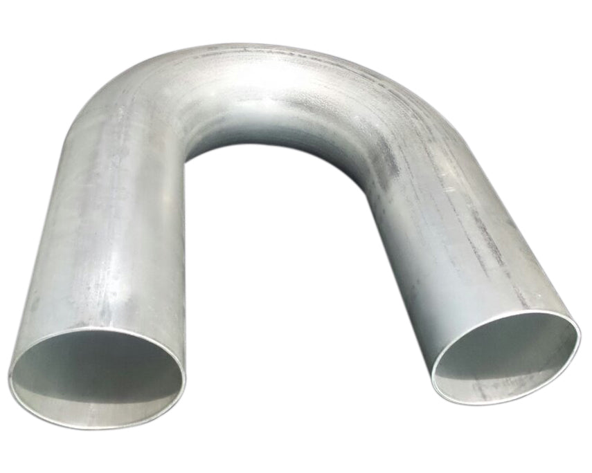 Woolf Aircraft Products  Aluminum Bent Elbow 3.500  180-Degree  WAP350-065-450-180-6061