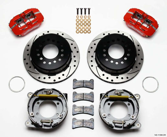 Wilwood Rear Brake Kit Mustang 8.8in 5 Lug 2.5in Offset WIL140-11396-DR