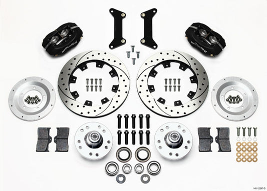 WILWOOD   Front Brake Kit 80-87 GM G-Body 4 Piston Caliper   WIL140-12297-D