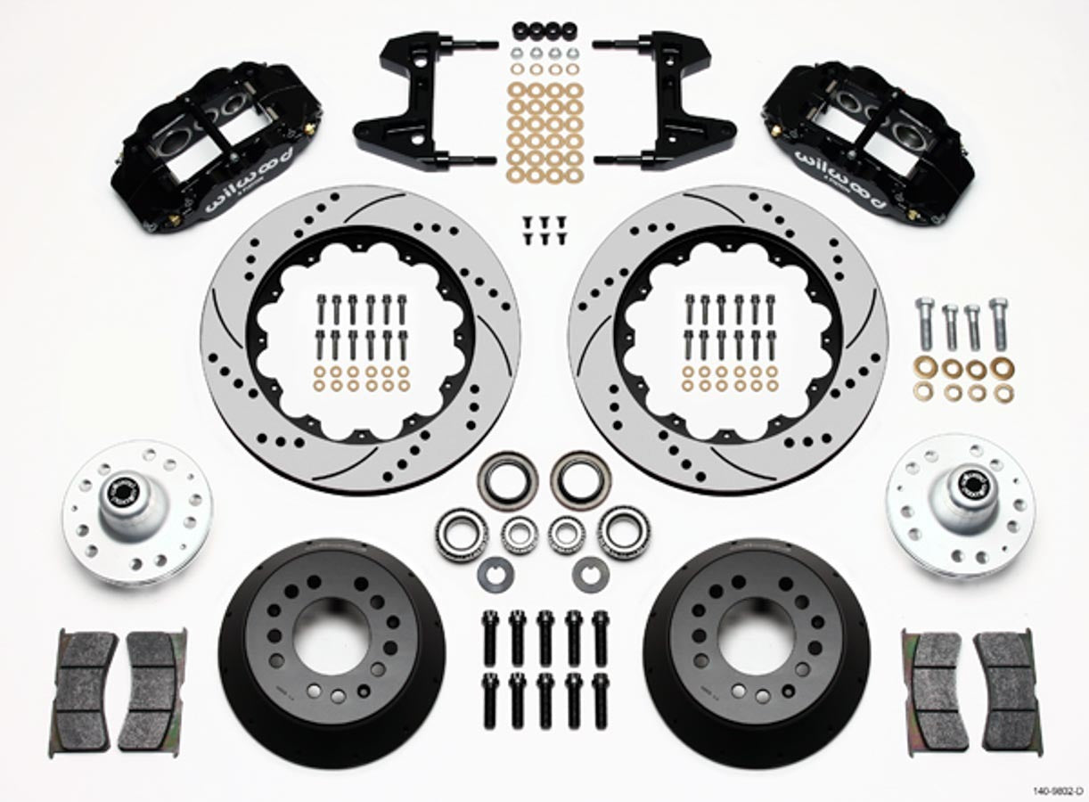 Wilwood Brake Kit Front 74-78 Pinto / Mustang Drilled MPN WIL140-9802-D Mustang