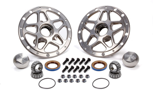 Winters  Forged Alum Direct Mount Front Hub Kit Silver  WIN3980C