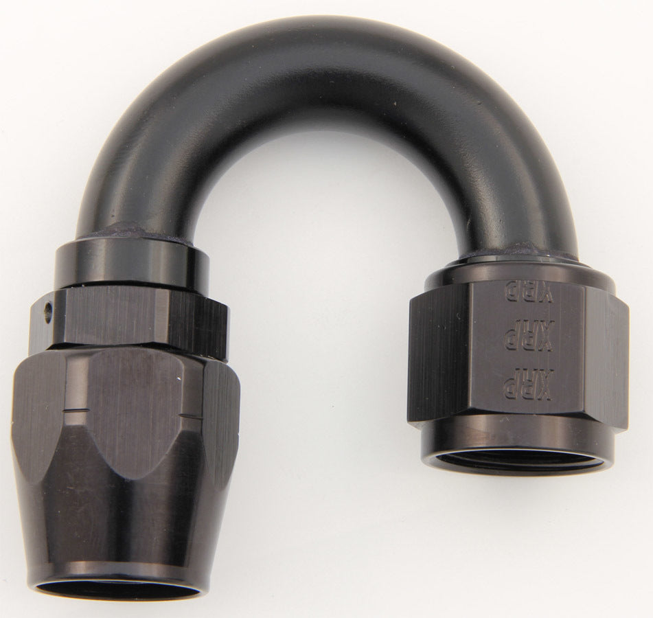 Xrp-Xtreme Racing Prod. #6 180 Deg Dbl Swivel Hose End Black MPN XRP218006BB