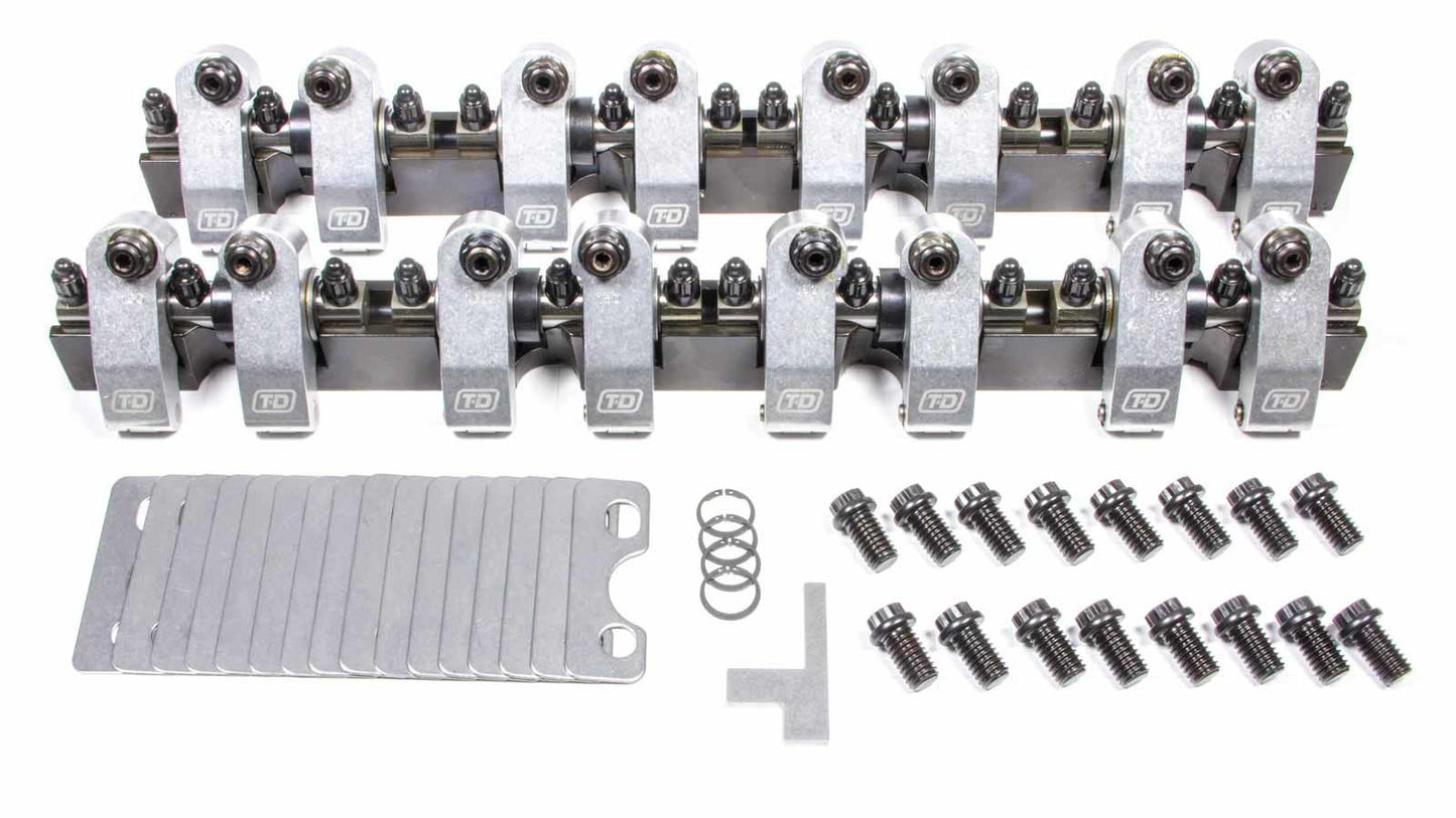 T AND D MACHINE  SBC Shaft Rocker Arm Kit - 1.6/1.5 Ratio  TDM2150-160/150