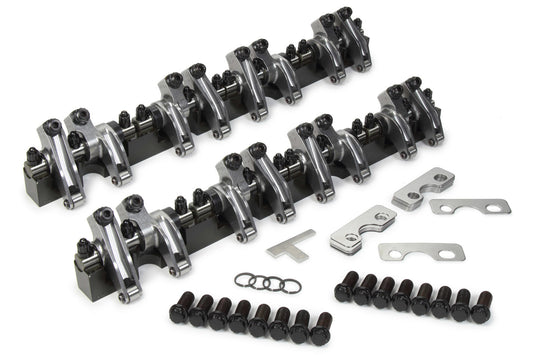 T AND D MACHINE  SBC Shaft Rocker Arm Kit w/Dart 13 degree Heads  TDM2126S-165PLUS100/155
