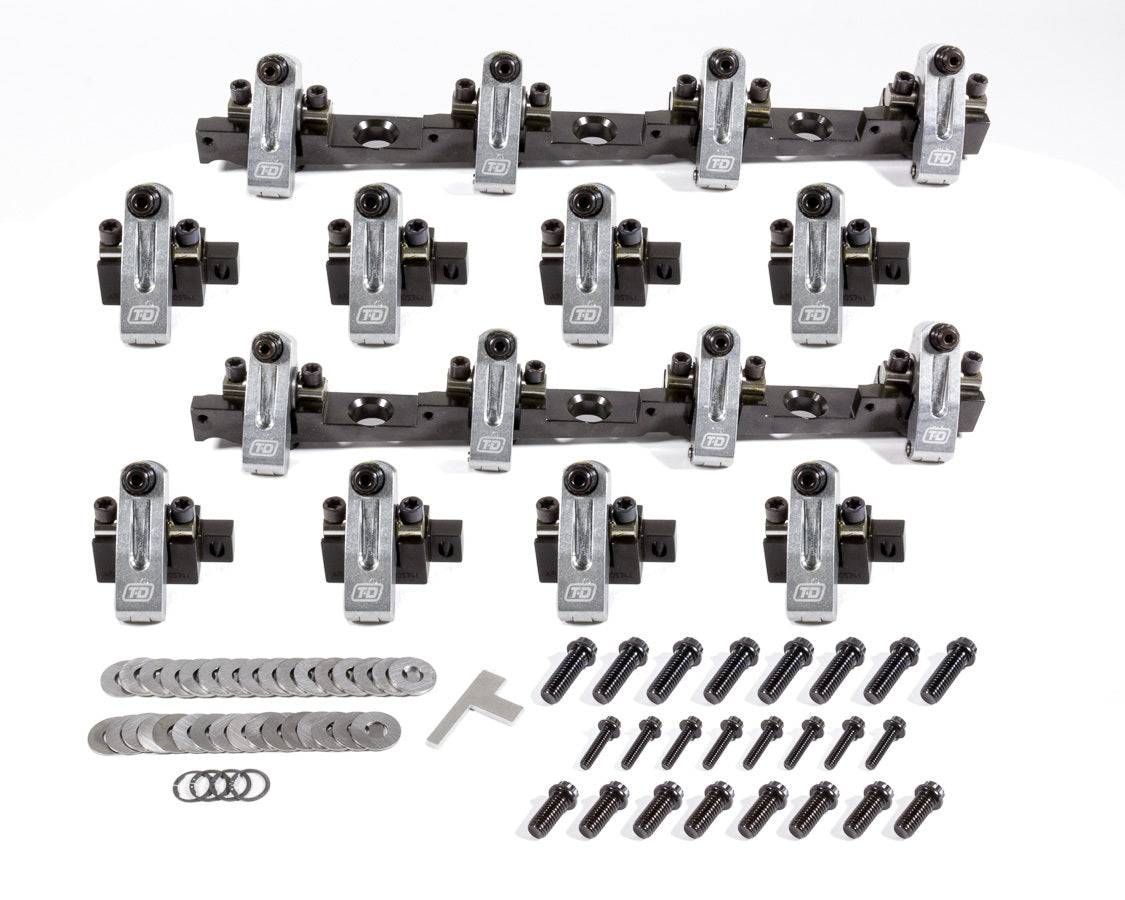 T AND D MACHINE  BBC Shaft Rocker Arm Kit - 1.7/1.7 Ratio  TDM3109F-170/170