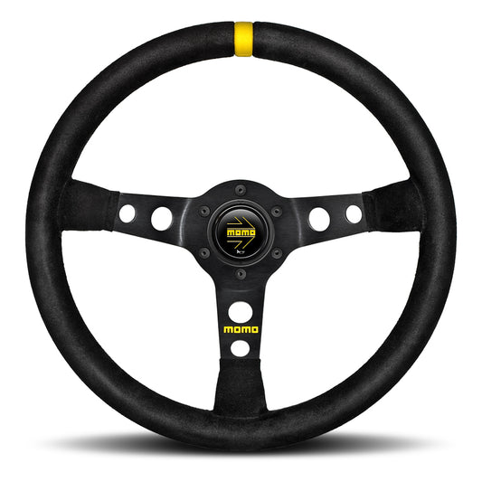 MOMO AUTOMOTIVE ACCESSORIES  MOD 07 Steering Wheel Black Suede   MOMR1905/35S