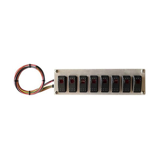 American Autowire   Rocker Switch Panel 8 Switches  AAW510923