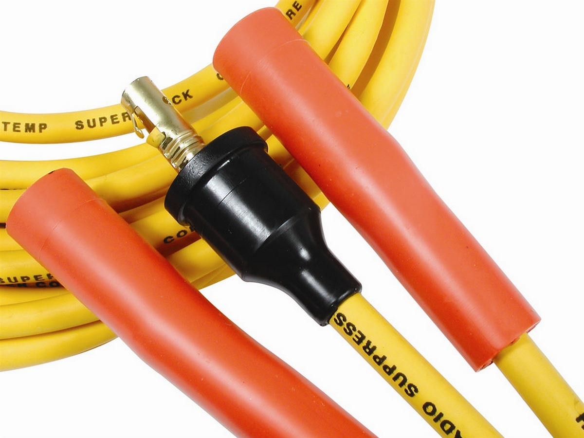 Accel   Wire Set 8mm Straight End Copper  ACL4038
