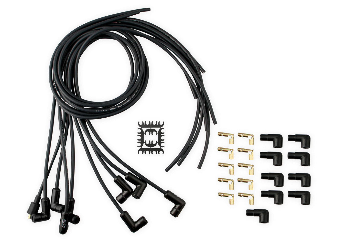 Accel   8mm Spark Plug Wire Set w/90-Deg Ceramic Boots  ACL9001CK