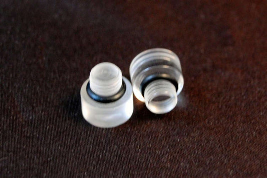 Advanced Engine Design   Clear Fuel Bowl Sight Plugs - Pair  AED5170