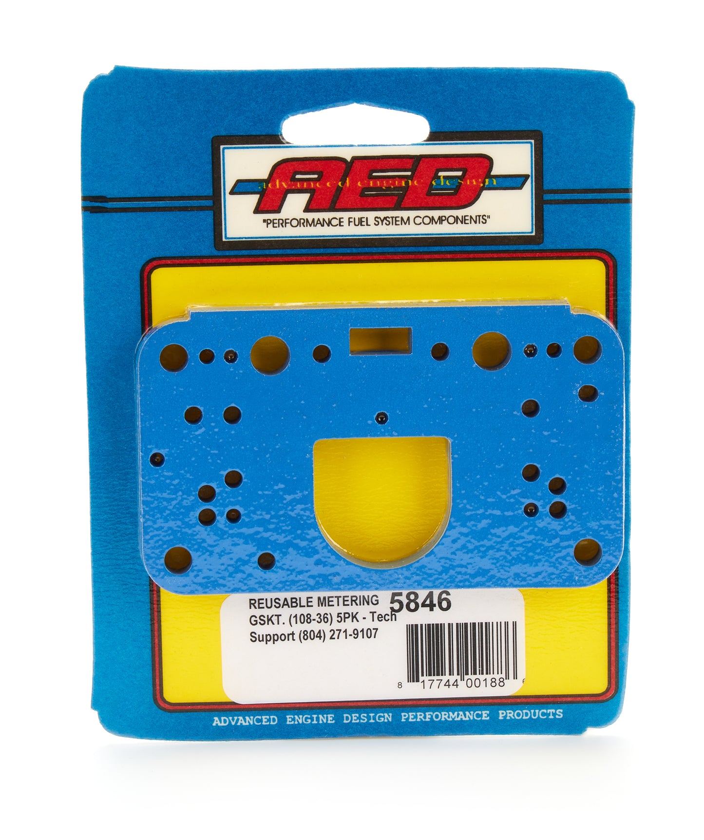 Advanced Engine Design   Reusable Metering Block Gaskets (5)  AED5846