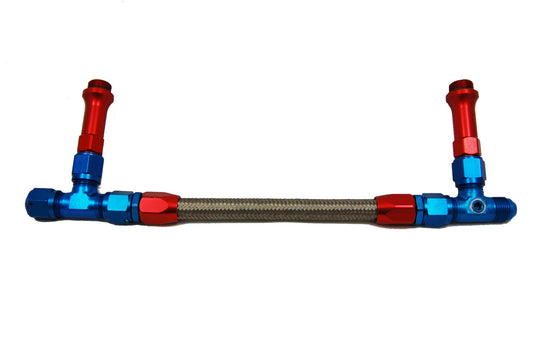 Advanced Engine Design   Braided Fuel Line Kit - #6 Holley Carb.  AED6095