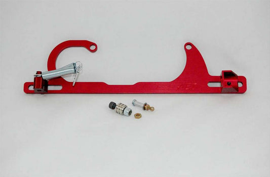 Advanced Engine Design   Chevy Throttle & Spring Bracket - Red  AED6700R