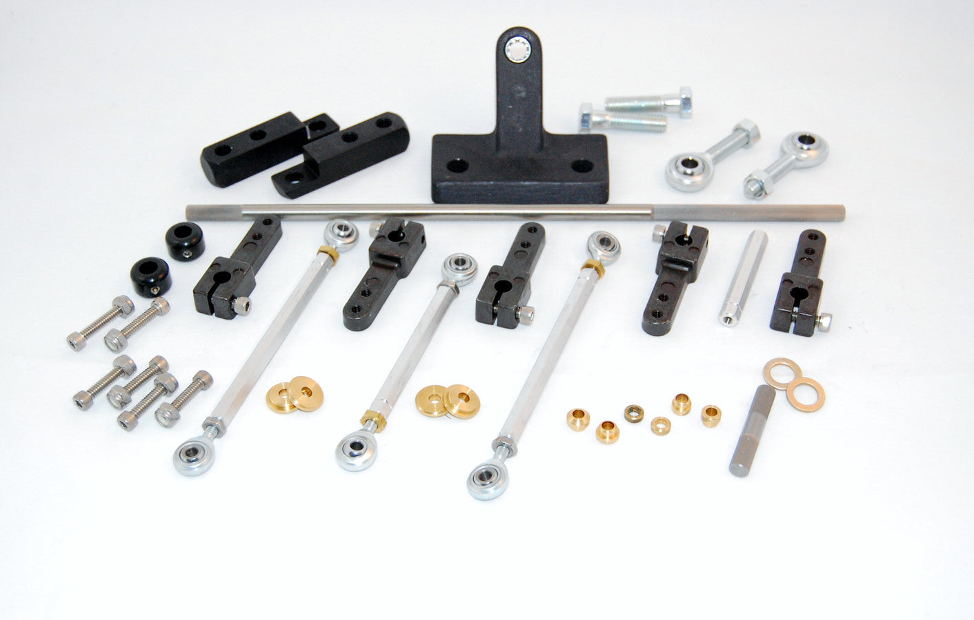 Advanced Engine Design   Pro Tunnel Ram Linkage Kit - SBC  AED7000
