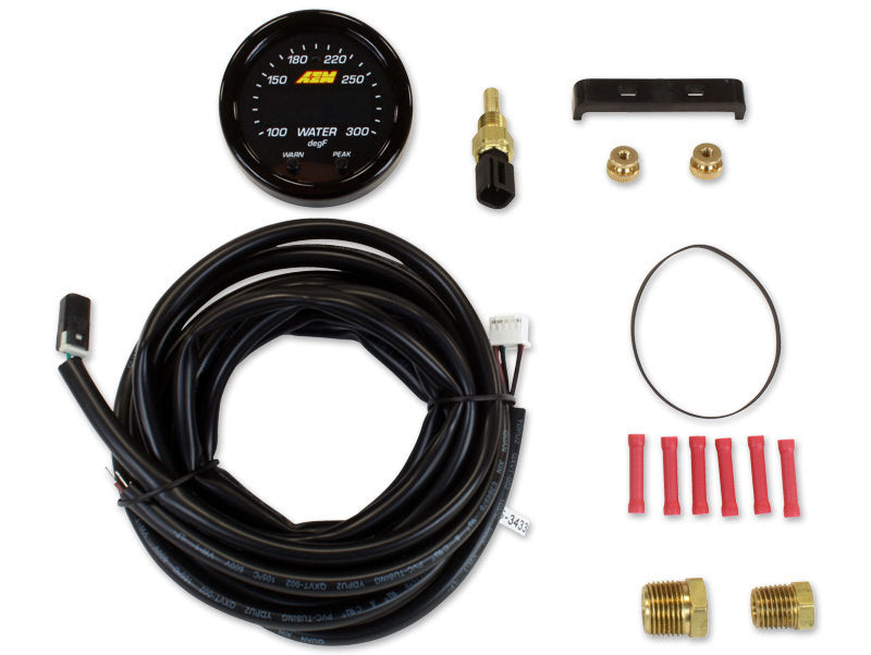 Aem Electronics   X-Series Temperature Gauge 100-300F  AEM30-0302
