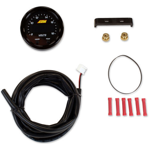 Aem Electronics   X-Series Volt Gauge 8-18 Volt  AEM30-0303