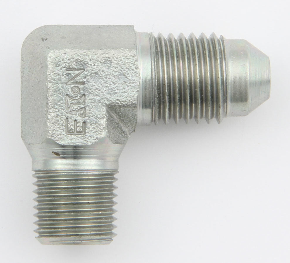 Aeroquip   Stl 90 Deg Elbow 1/8in MP/#3 Flare - Bulk  AERFBM2610