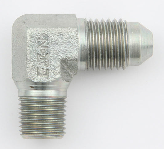 Aeroquip   Stl 90 Deg Elbow 1/8in MP/#3 Flare - Bulk  AERFBM2610