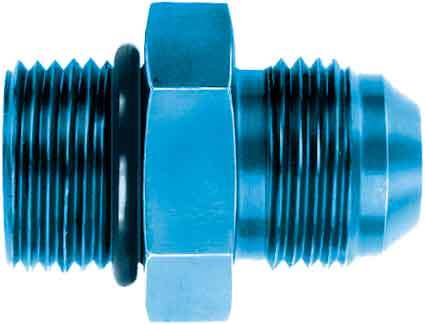 Aeroquip   Alum O-Ring Boss To Male 37 Deg - Bulk  AERFBM2955