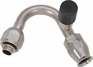 Aeroquip 135 Degree -8 Hose End w/Charge Port MPN AERFCE1893