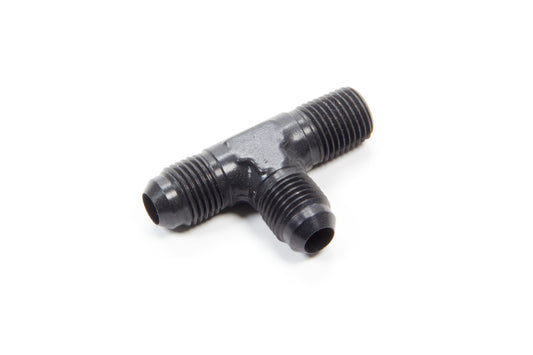 Aeroquip   Alum Run Tee #6 Flare 1/4in Black  AERFCM5125