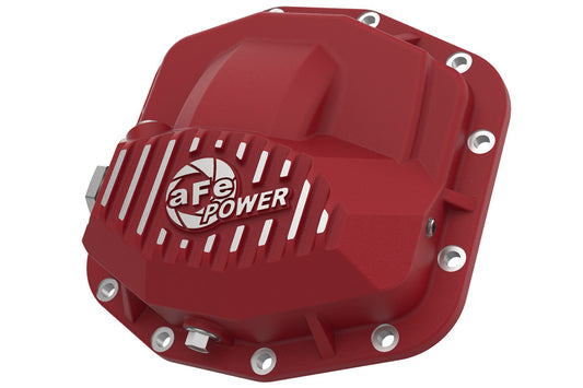 Afe Power Pro Series Front Differe ntial Cover Red (Dana M2 MPN AFE46-71030R For Jeep Wrangler JL 2018-19
