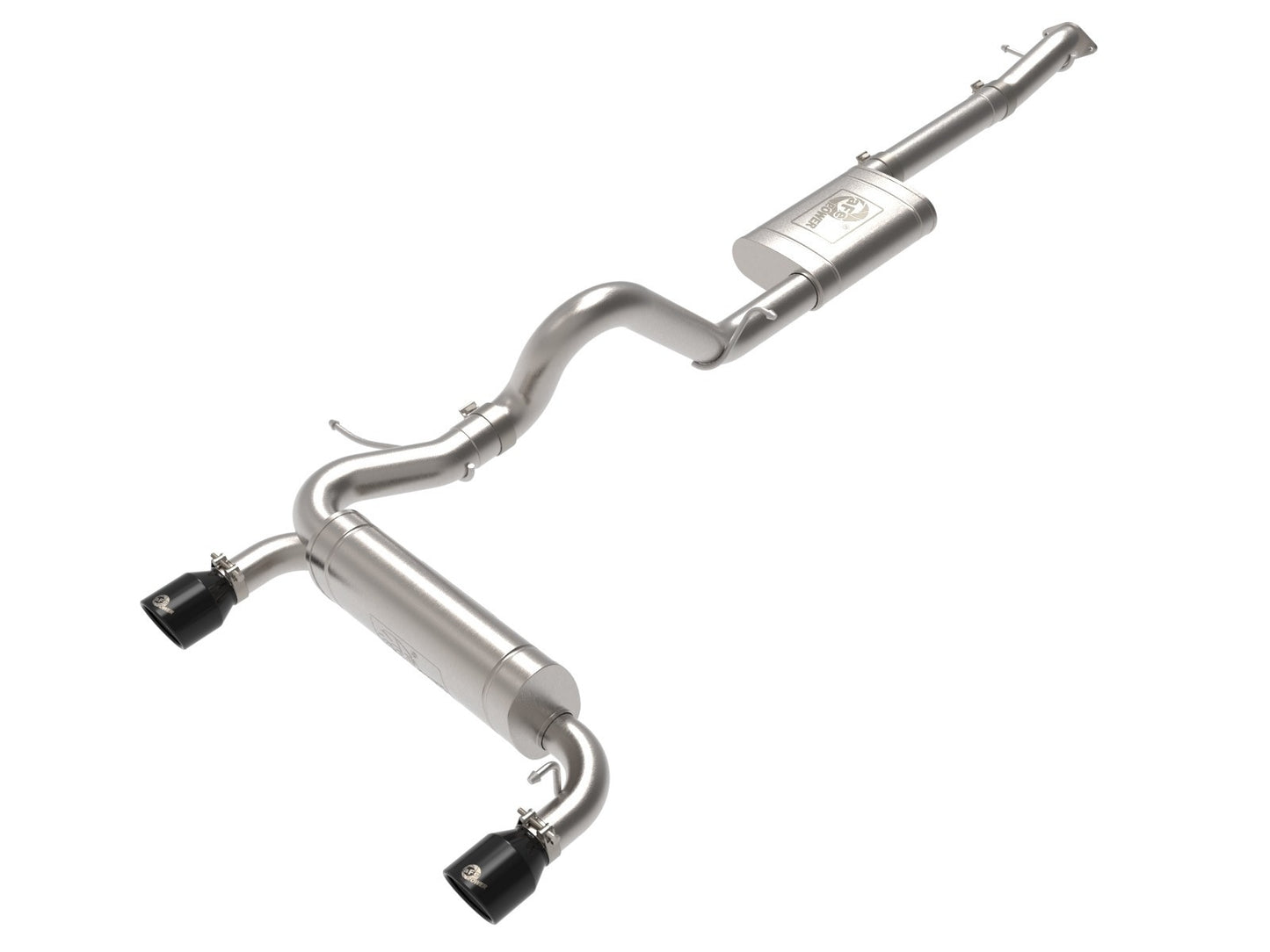 Afe Power 21- Ford Bronco 2.3L Cat Back Exhaust System MPN AFE49-33138-B For Ford Midsize SUV 2021-23
