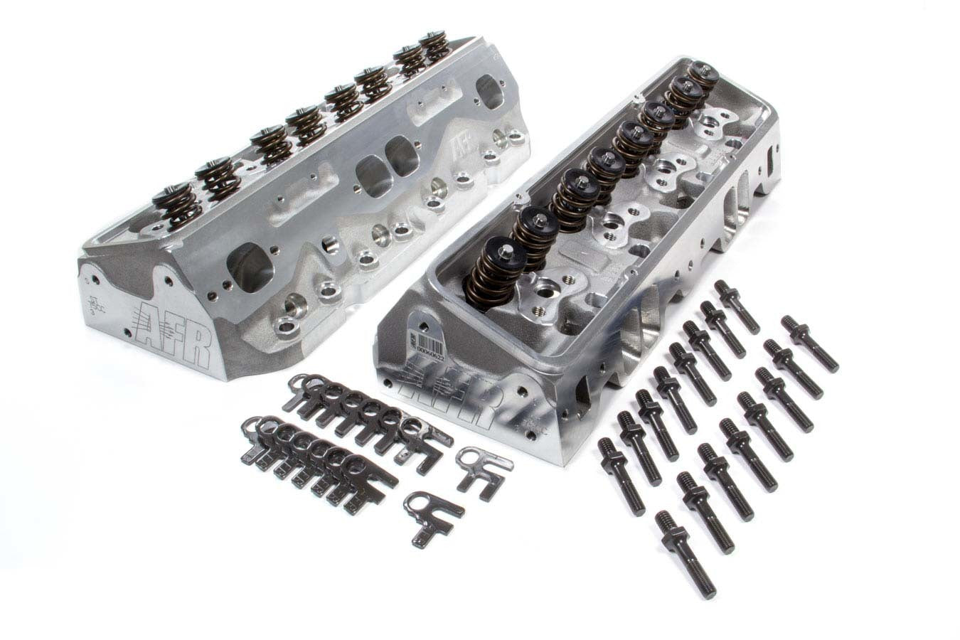 Air Flow Research SBC 180cc Street Heads 75cc S/P w/ Heat Riser MPN AFR0911 For Chevy