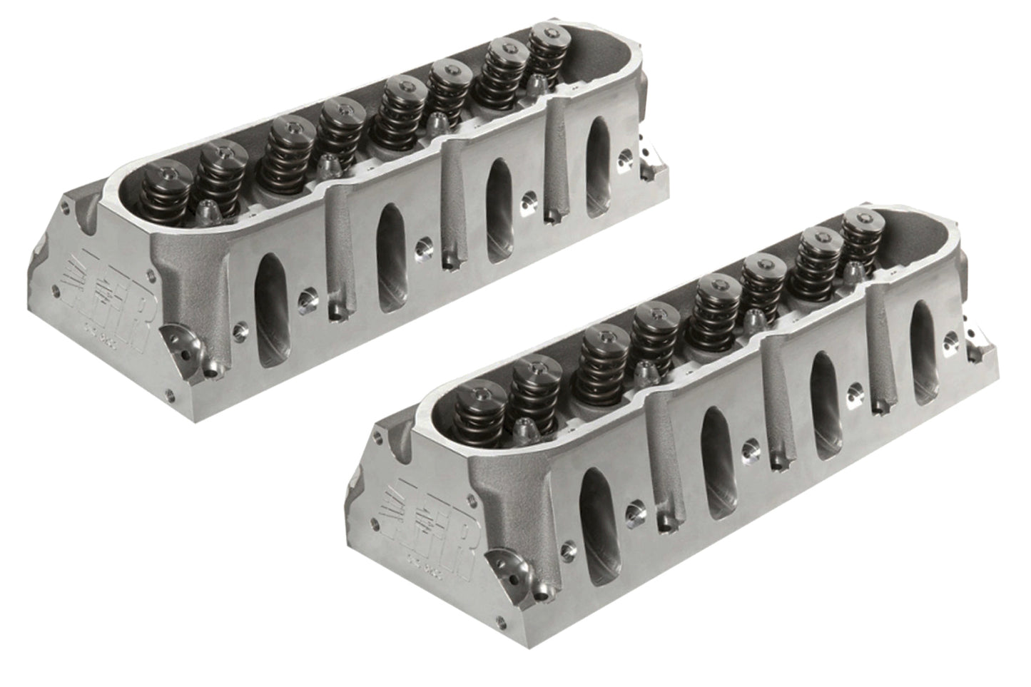 Air Flow Research LSX 230cc CNC Alum Heads Mongoose Strip 72cc MPN AFR1630 For GM LS-Series