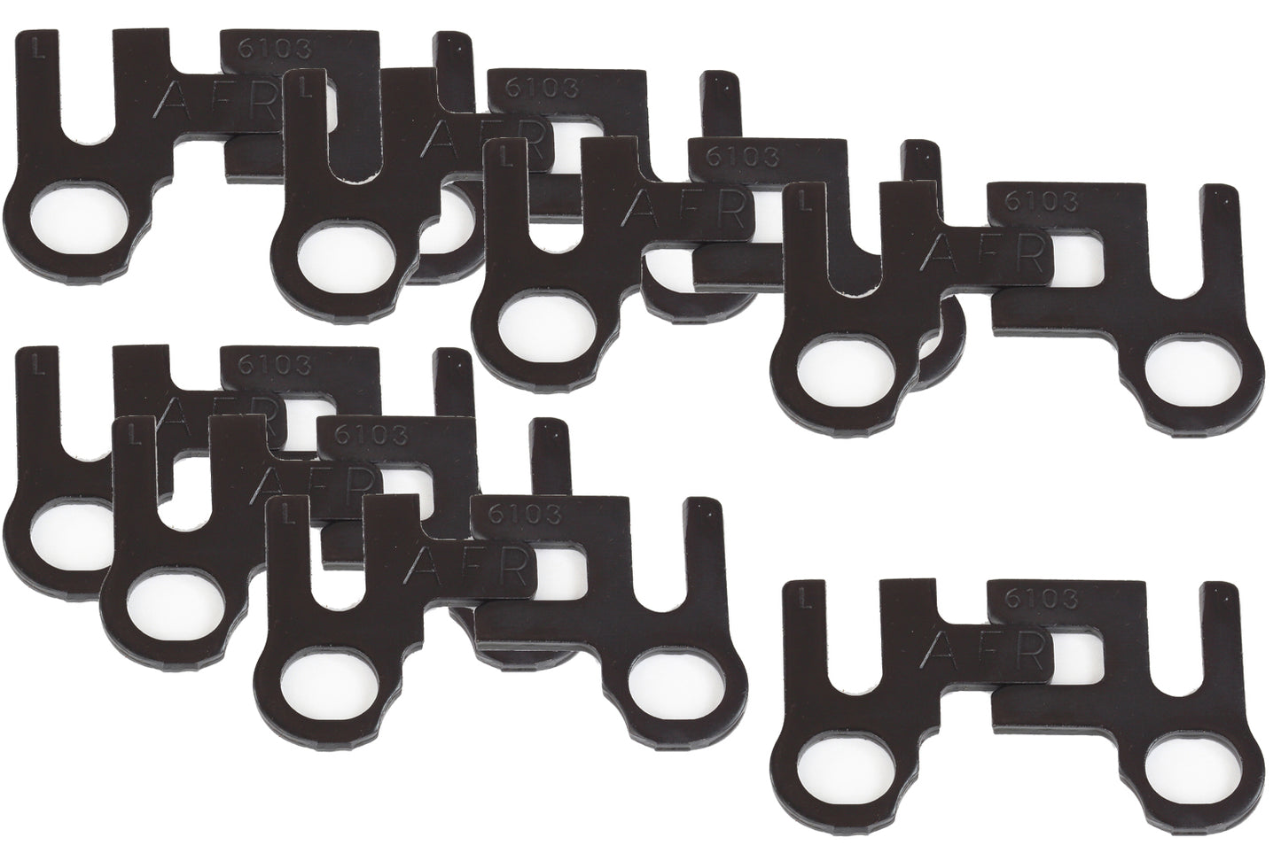 Air Flow Research 5/16 Adj. Guideplates SBC/SBF 8pk MPN AFR6103-8 For Ford, Chevy