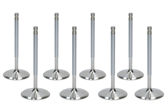 Air Flow Research 2.100 Intake Valves 8pk 8mm x 5.000 OAL MPN AFR7256-8 For Ford, Chevy