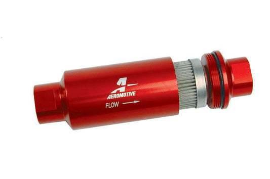 Aeromotive   Fuel Filter w/100-Micron S/S Element  AFS12304