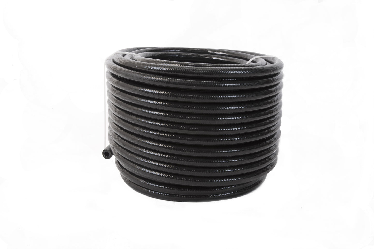 Aeromotive 8an PTFE S/S Braided Hose 20ft Black Jacketed MPN AFS15337