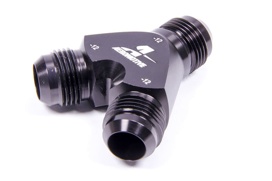 Aeromotive Y-Block Fitting - 12an to 2 x -12an MPN AFS15679