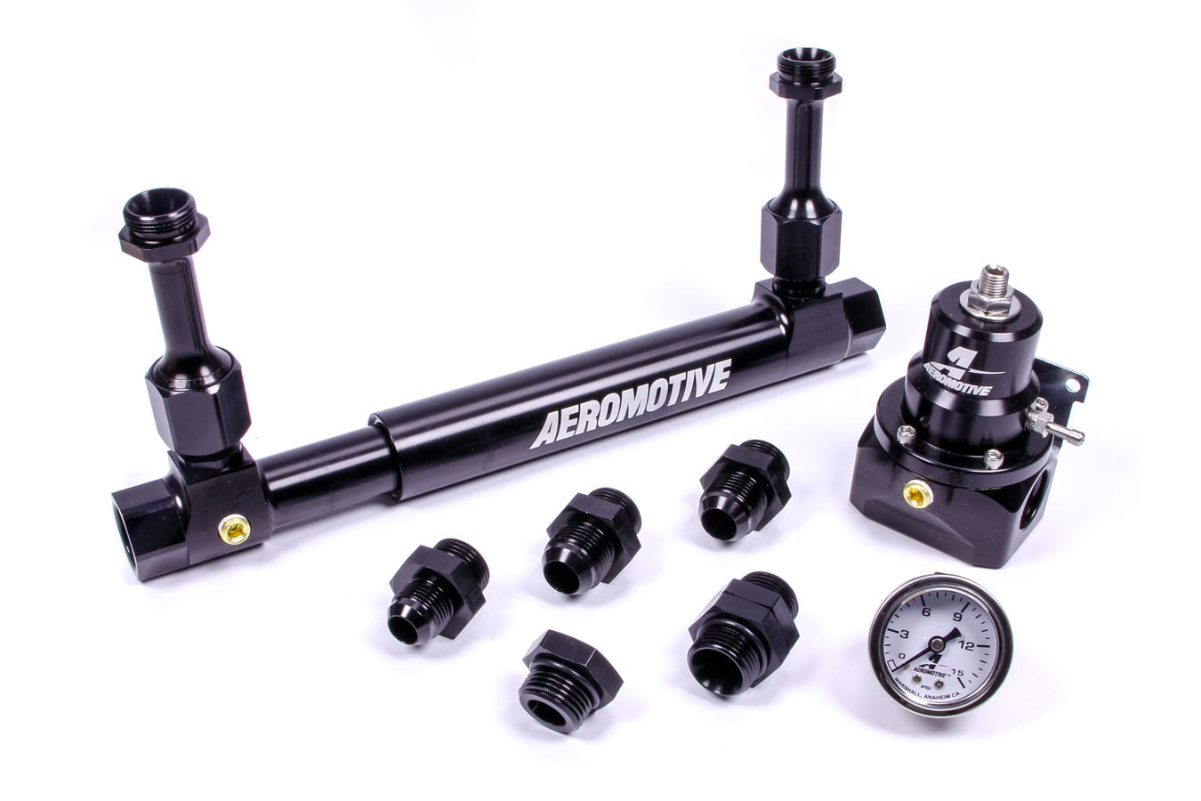 Aeromotive Adjustable Fuel Log w/ 13212 2-Port Regulator MPN AFS17248