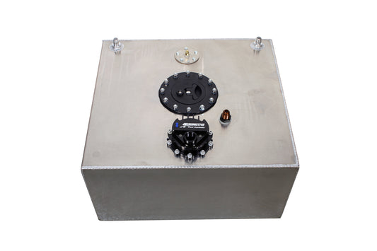 Aeromotive 15-Gal Alm Fuel Cell w/ 5.0 Spur Fuel Pump MPN AFS18392