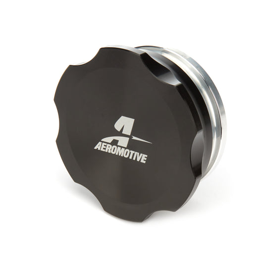 Aeromotive Fillcap Screw-on 3in Dia Weld-On - Black MPN AFS18728