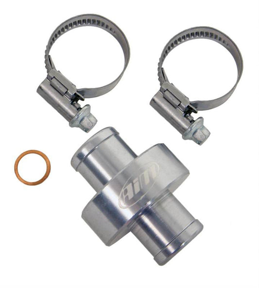 Aim Sports Water Temp Fitting Inline 5/8in / 3/4in M10 MPN AIMMS-WATERFITTING-T