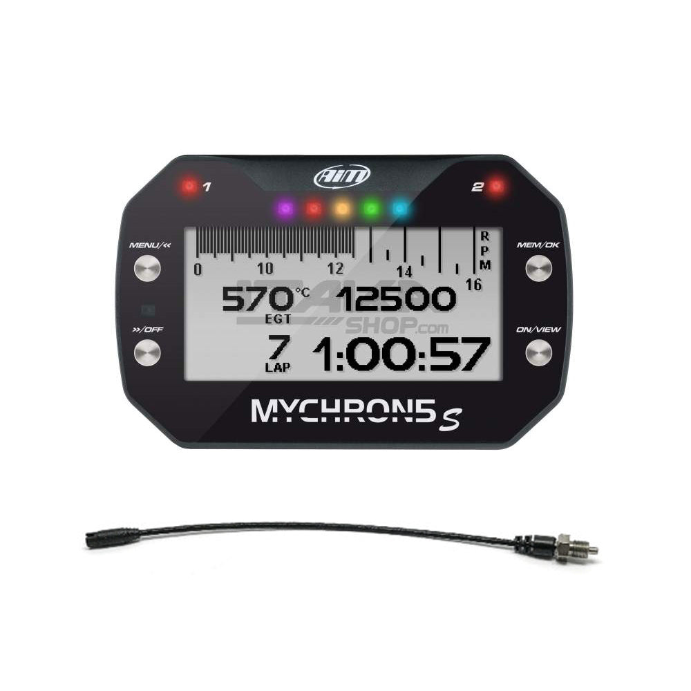 Aim Sports   MyChron 5S w/ Water Temp M10  AIMXD1M5STRM10U