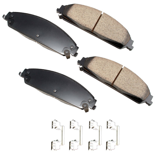 Akebono Brake Corporation   Brake Pads Front Dodge Dodge Avenger 05-14 300  AKEACT1058