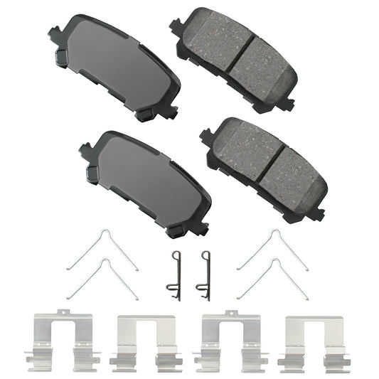Akebono Brake Corporation   Brake Pad Rear for Acura MDX 07-16 for Honda Odyssey  AKEACT1281