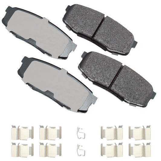 Akebono Brake Corporation   Brake Pad Rear Lexus LX570 08-11/13-19 Toyota  AKEACT1304A