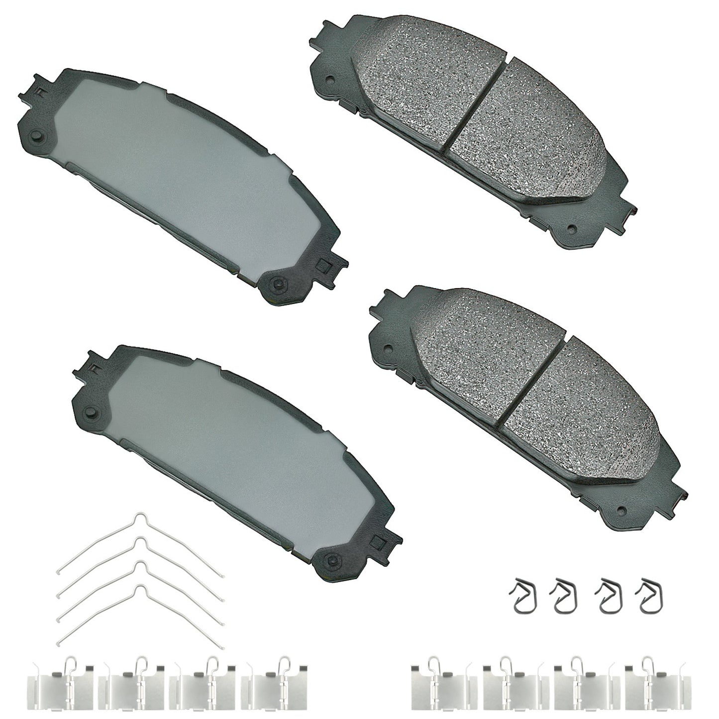 Akebono Brake Corporation   Brake Pad Front Lexus NX200T 15-17 NX300H  AKEACT1324A