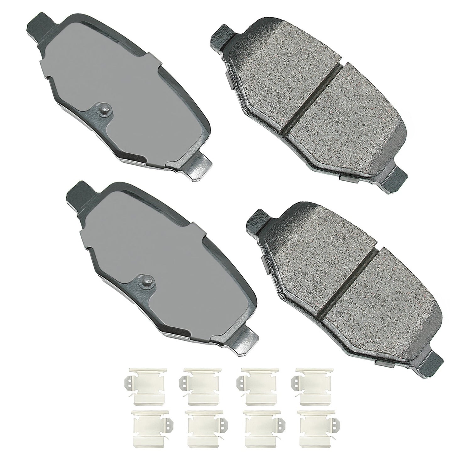 Akebono Brake Corporation   Brake Pad Rear Ford Explorer 11-19  AKEACT1377B