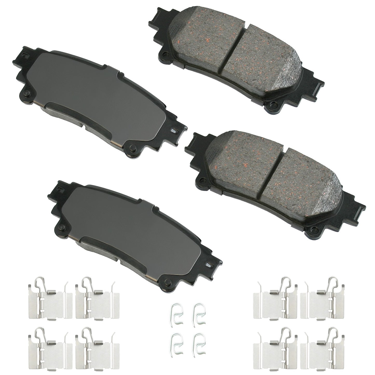 Akebono Brake Corporation   ProACT Ultra-Premium Bra ke Pads - Rear  AKEACT1391A