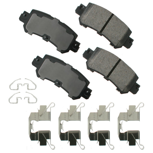 Akebono Brake Corporation   Brake Pad Rear Mazda CX- 3 16-18 CX-5 13-15  AKEACT1624