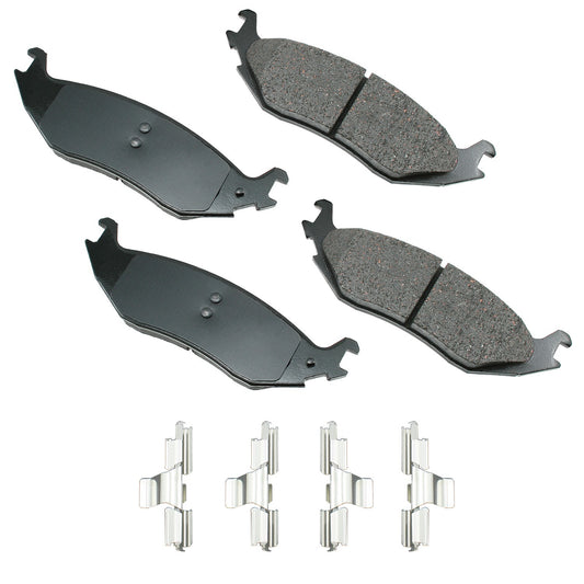 Akebono Brake Corporation   Brake Pads Rear Chrysler 07-09 Dodge Durango 03  AKEACT898